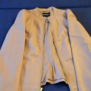Express Leather Jacket Women's Size M
